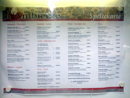 Menu photo 2 Ambiente Worms, RP