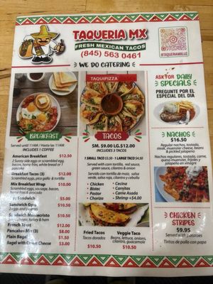 Menu photo 2 Taqueria Mx New Windsor, NY Menu photo 2 Taqueria Mx New Windsor, NY