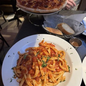 Benevento's - Pomodoro Pasta with fusili - Italian Near Me - Boston, Massachusetts Benevento's - Pomodoro Pasta with fusili - Italian Near Me - Boston, Massachusetts