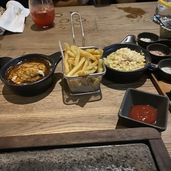 Sonora Grill - Mashed potatoes, truffle fries, and esquires (corn). - Steakhouses Near Me - Playa del Carmen, ROO Sonora Grill - Mashed potatoes, truffle fries, and esquires (corn). - Steakhouses Near Me - Playa del Carmen, ROO