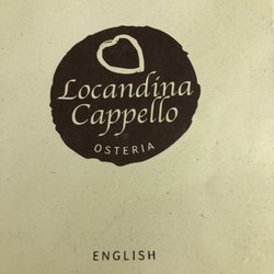 Locandina Cappello - Menu