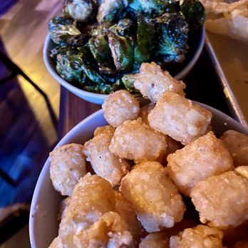 Broken Compass Tiki - Brussels sprouts and tater tots - New American Near Me - Burbank, California