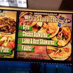 Gebala Kebab - I ordered #8 (falafel pita sandwich) from this menu and enjoyed it.