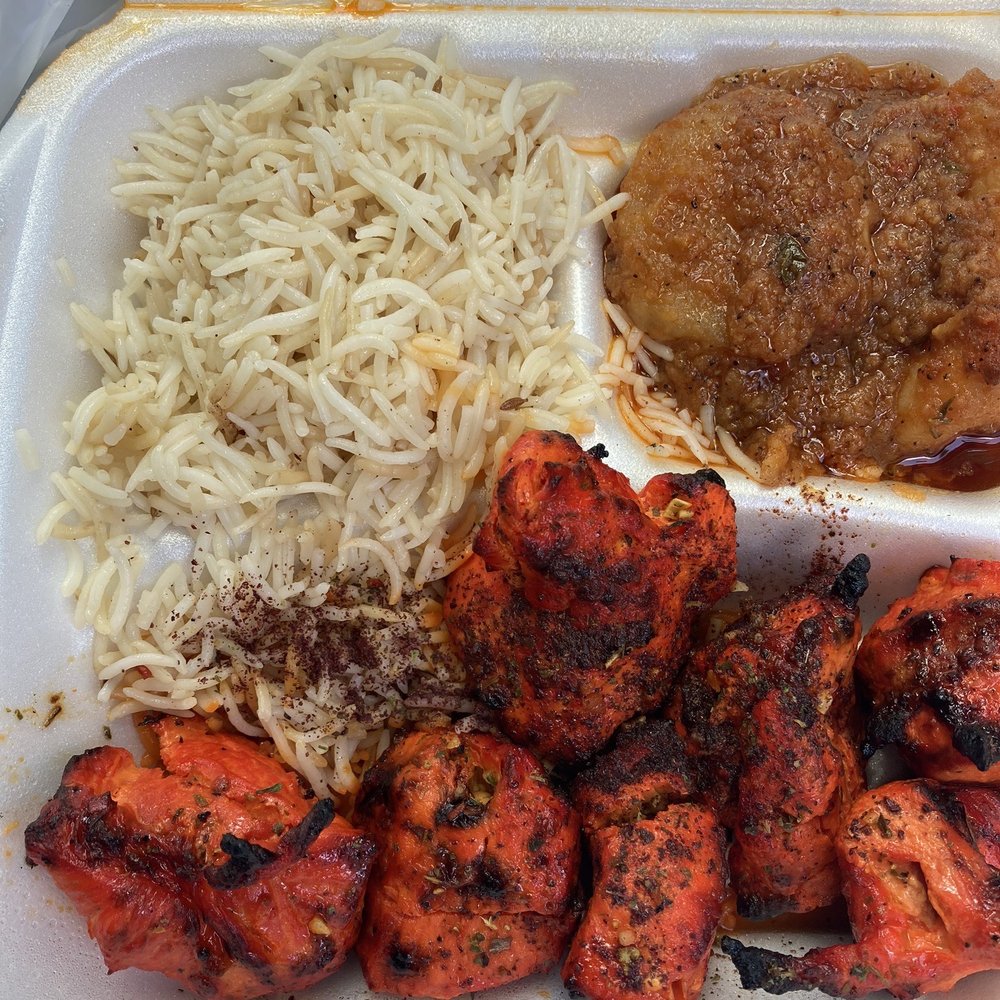 Kabob Corner - K1 - chicken with potatoes - Afghan Near Me - Stafford, Virginia Kabob Corner - K1 - chicken with potatoes - Afghan Near Me - Stafford, Virginia