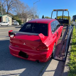 Yarbrough Bros. Towing - Our 20 year old being towed home.