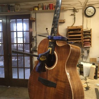 Showalter Guitars - Here I have glued the neck to the body on #50. - Guitar Stores Near Me - Linville, Virginia Showalter Guitars - Here I have glued the neck to the body on #50. - Guitar Stores Near Me - Linville, Virginia