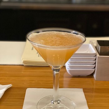 Bamboo on 2nd - a cocktail in a coupe glass - Sushi Bars Near Me - Birmingham, Alabama