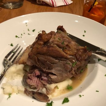 Keg & Kitchen - Braised pork shank over mashed potatoes. Heaven on a bone! - Bars Near Me - Haddon Township, New Jersey Keg & Kitchen - Braised pork shank over mashed potatoes. Heaven on a bone! - Bars Near Me - Haddon Township, New Jersey