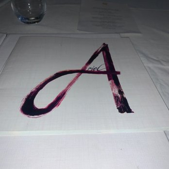 Ariel - The menu cover - French Near Me - San Juan, Puerto Rico
