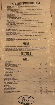 Menu photo 8 AJ's Steak & Pizza Goshen, CT Menu photo 8 AJ's Steak & Pizza Goshen, CT
