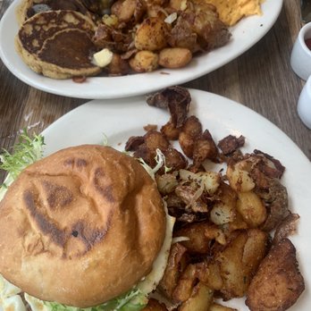 Plow - The Plow (top), Fried Egg Sandwich (bottom) - Breakfast & Brunch Near Me - San Francisco, California Plow - The Plow (top), Fried Egg Sandwich (bottom) - Breakfast & Brunch Near Me - San Francisco, California