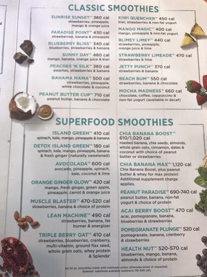 Menu photo 2 Tropical Smoothie Cafe Alexandria, VA Menu photo 2 Tropical Smoothie Cafe Alexandria, VA