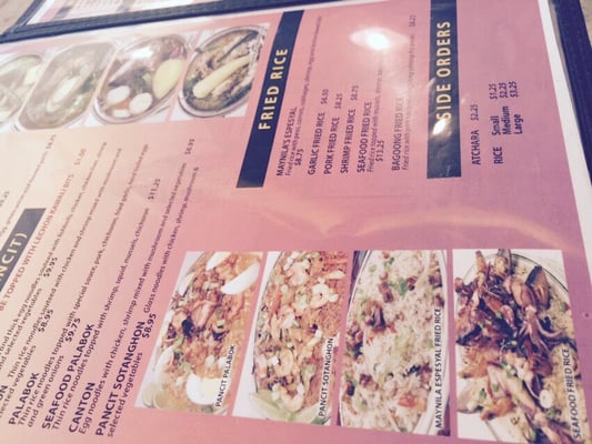 Menu photo 7 Maynila On Main Street Carson, CA
