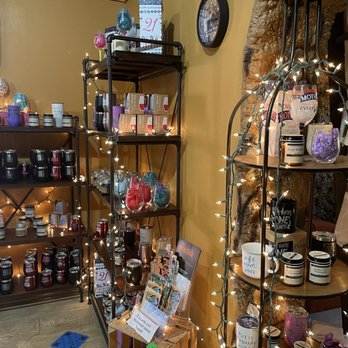 Sugar Ridge Winery - shelves of candles and candles - Wine Tours Near Me - Ennis, Texas Sugar Ridge Winery - shelves of candles and candles - Wine Tours Near Me - Ennis, Texas