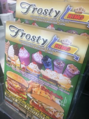 Menu photo 2 Frosty King Delhi, CA Menu photo 2 Frosty King Delhi, CA