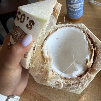 Nico's Fish Market - Fresh coconut - Restaurants Near Me - San Diego, California