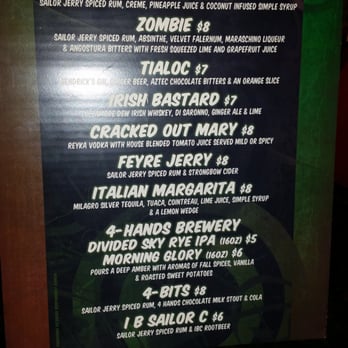 The Crack Fox - Drink Menu - Lounges Near Me - Saint Louis, Missouri The Crack Fox - Drink Menu - Lounges Near Me - Saint Louis, Missouri