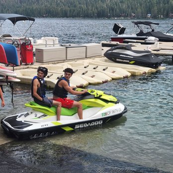 Donner Lake - Rented jetski from Donner Lake Marina. The guys here are very nice & helpful - Lakes Near Me - Truckee, California