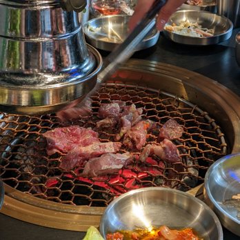Naksan BBQ - On table grilling - Korean Near Me - Boston, Massachusetts