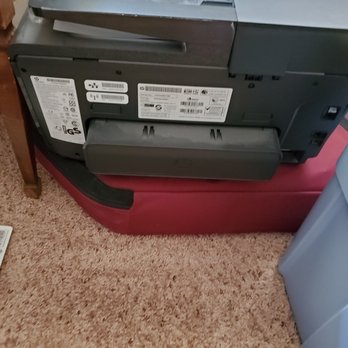 Dynamic Moving - 40 POUND PRINTER ON TOP OF $2K hammered DULCIMER - Movers Near Me