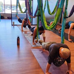 The Mind Body Connection - Yoga Trapeze Class