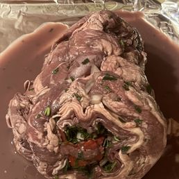 Big Carlie roast uncooked