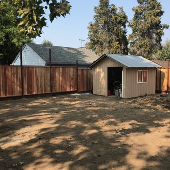Willoughby Construction - Backyard completely graded. New Shed and Redwood Fencing - General Contractors Near Me - Napa, California Willoughby Construction - Backyard completely graded. New Shed and Redwood Fencing - General Contractors Near Me - Napa, California