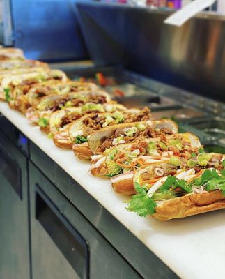 Banh mi and roll + by null