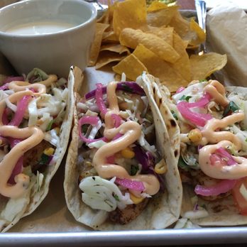 Devils Backbone Brewing Company - Shrimp tacos - Brewpubs Near Me - Lexington, Virginia