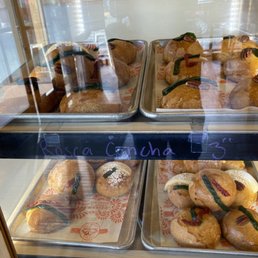 Assorted baked goods