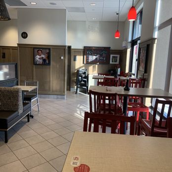 Chick-fil-A - Inside the restaurant. - Fast Food Near Me - Palm Coast, Florida Chick-fil-A - Inside the restaurant. - Fast Food Near Me - Palm Coast, Florida
