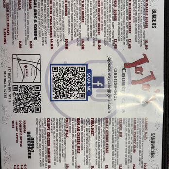 JoJo's Country Cafe - Lunch menu - American Near Me - Deltona, Florida