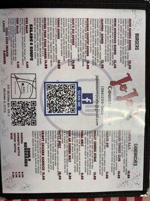 Menu photo 3 JoJo's Country Cafe Deltona, FL