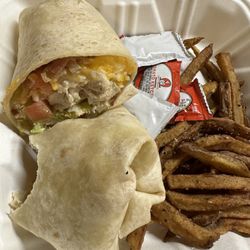Modified Chicken Wrap
