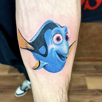 Capital City Tattoos - Finding dory tattoo - Tattoo Near Me - Austin, Texas Capital City Tattoos - Finding dory tattoo - Tattoo Near Me - Austin, Texas