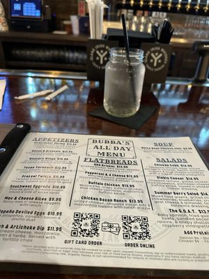 Menu photo 3 Bubba's Bunkhouse Harrisburg, NC