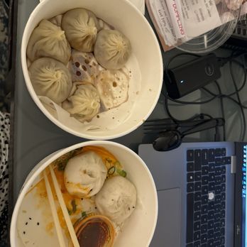 Soupy Dumpling & Fancy Cuppa Bubble Tea - Pan Fried Pork and Chive Dumplings and Bao - Chinese Near Me - Washington, DC, District of Columbia