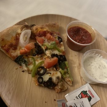 Saddle Rock Pub & Brewery - Veggie pizza with ranch and marinara - Breweries Near Me - Wenatchee, Washington Saddle Rock Pub & Brewery - Veggie pizza with ranch and marinara - Breweries Near Me - Wenatchee, Washington