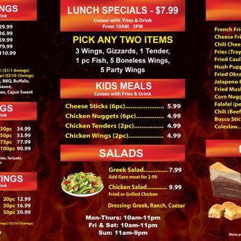 Soul Fish & Chicken - menu 2 - Soul Food Near Me - O'Fallon, Illinois Soul Fish & Chicken - menu 2 - Soul Food Near Me - O'Fallon, Illinois