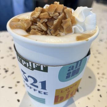 321 Coffee - Downtown Raleigh - Winter special latte! - Coffee & Tea Near Me - Raleigh, North Carolina