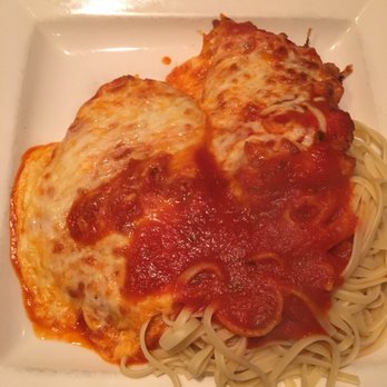 Pagliucas - Chicken parm, my 5 year old could have plated it better - Italian Near Me - Boston, Massachusetts Pagliucas - Chicken parm, my 5 year old could have plated it better - Italian Near Me - Boston, Massachusetts