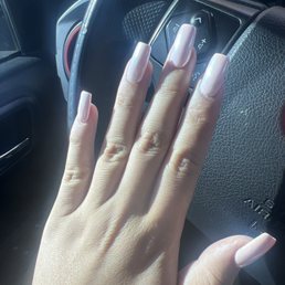 Pink (T-9) Chrome Nails