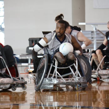 Lakeshore Foundation - Wheelchair rugby. - Recreation Centers Near Me - Birmingham, Alabama