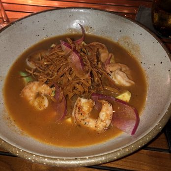 NAEF Café - Shrimp Tortilla Soup - Cafeteria Near Me - Punta de Mita, NAY