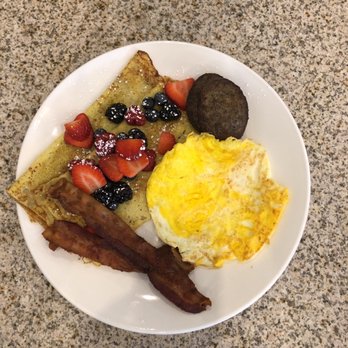 Eggsquisite Cafe - Very Berry Crepe Combo - Breakfast & Brunch Near Me - McKinney, Texas