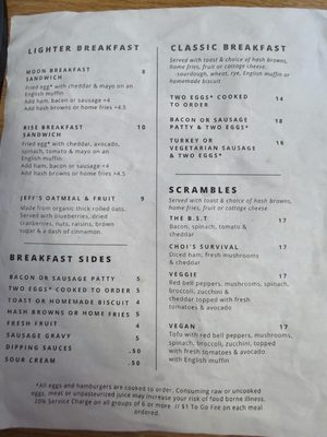 Menu photo 2 Moon Rise Cafe Lakewood, WA Menu photo 2 Moon Rise Cafe Lakewood, WA