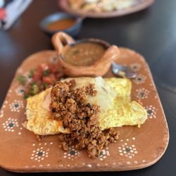 Cafe Canela Restaurant - Chorizo Omelette
