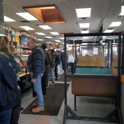 Seaford Bagels - Not such a bad line today!! This place gets busy!!