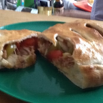 The Pizza Place - The calzone I had for super tonight. Sausage, onion, peppers, garlic and bacon. Delicious. - Pizza Near Me - Lusk, Wyoming The Pizza Place - The calzone I had for super tonight. Sausage, onion, peppers, garlic and bacon. Delicious. - Pizza Near Me - Lusk, Wyoming