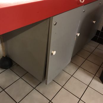 AMC Raceway 10 - Doors hanging off cabinets! - Cinema Near Me - Westbury, New York